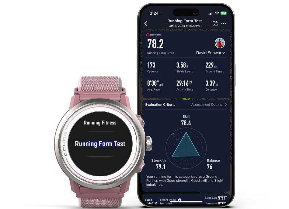 COROS nâng cấp ứng dụng