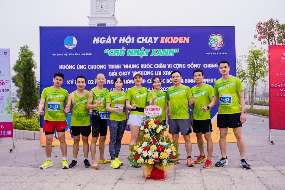 Hòa Bình Runners – HBR mừng sinh nhật 2 năm