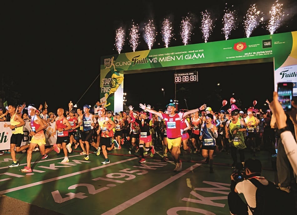 Nông thôn Việt Marathon – Nghệ An 2023: Để câu ví Giặm ngân vang
