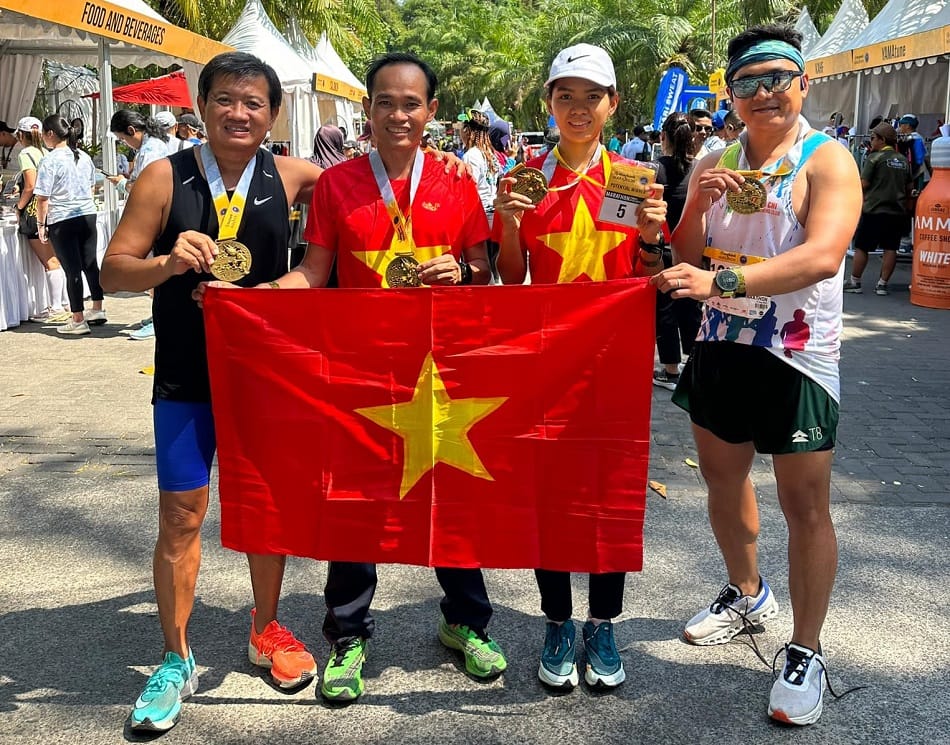 Quỹ thể thao Đoàn Ngọc Hải tiếp tục đưa runner Việt Nam đi thi đấu ở nước ngoài