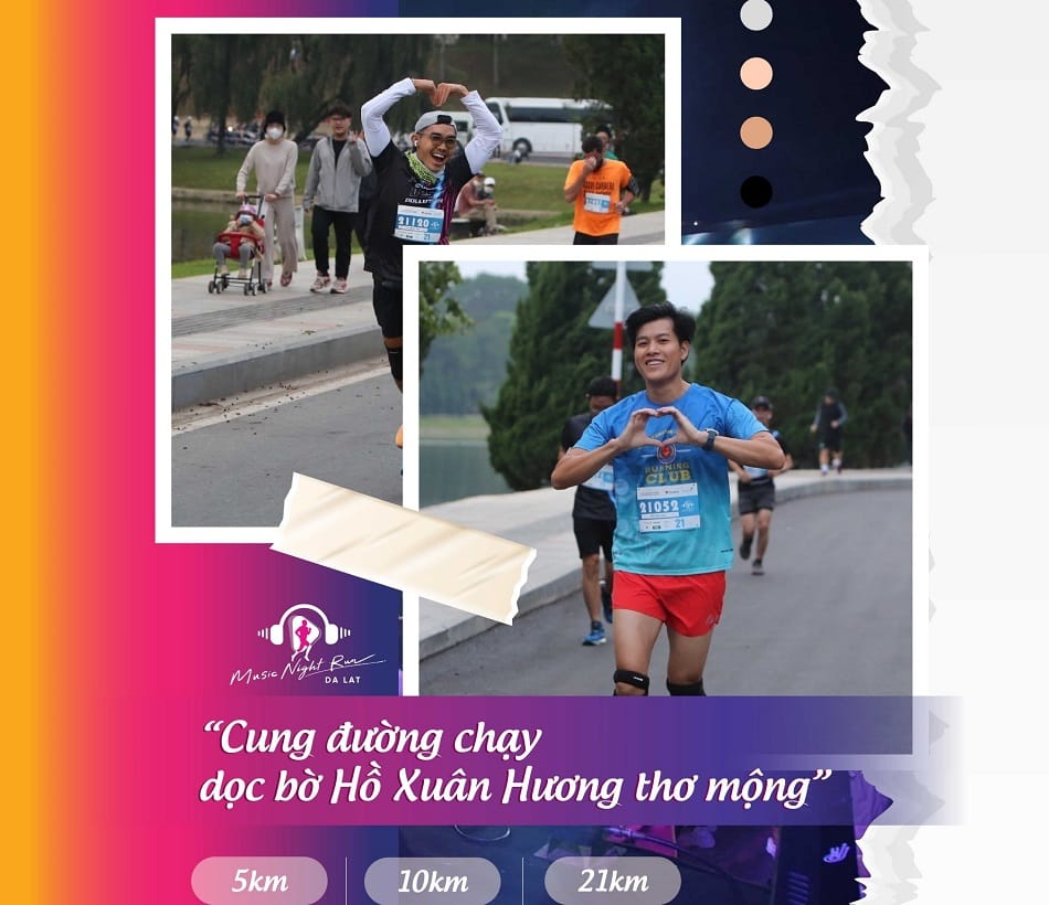 Đến Đà Lạt đánh thức năng lượng cơ thể bằng chạy bộ và âm nhạc
