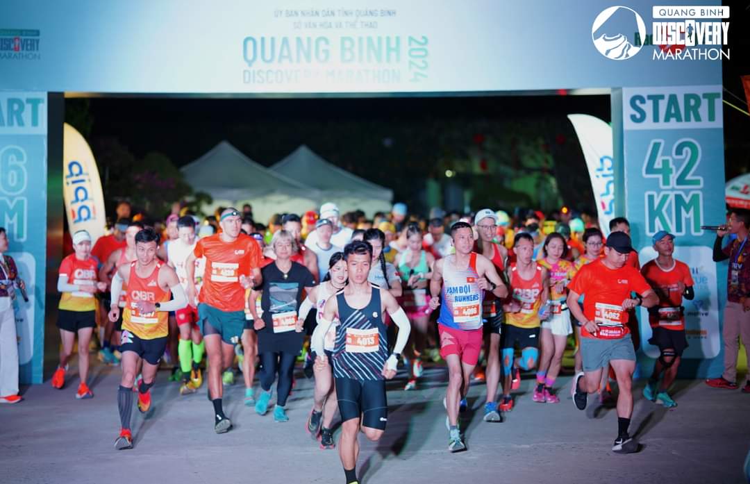 Gần 2.400 runner khám phá thiên nhiên với Quảng Bình Discovery Marathon 2024