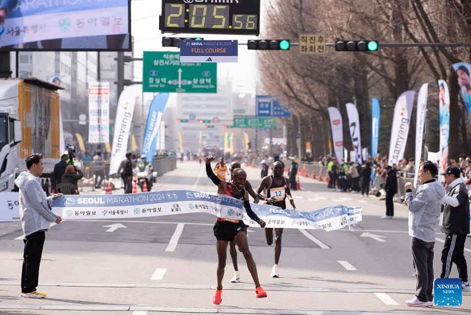 Ethiopia thắng tuyệt đối tại giải Seoul Marathon 2024