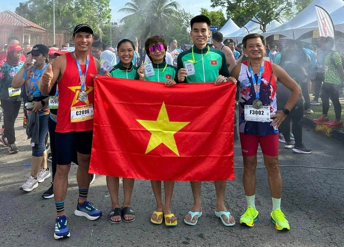 Việt Nam đại thắng ở giải Borneo Marathon 2024