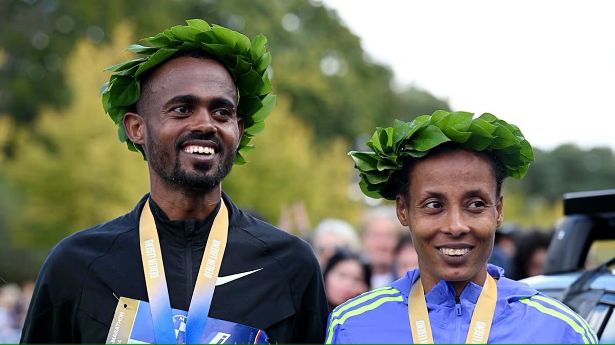 Mengesha và Ketema vô địch giải Berlin Marathon lần thứ 50