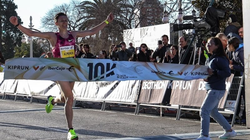 Almgren phá kỷ lục châu Âu cự ly 10km