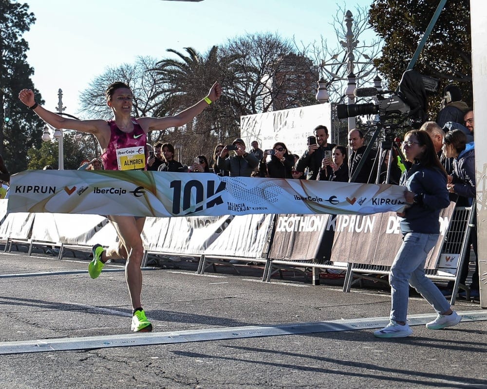 Almgren phá kỷ lục châu Âu cự ly 10km