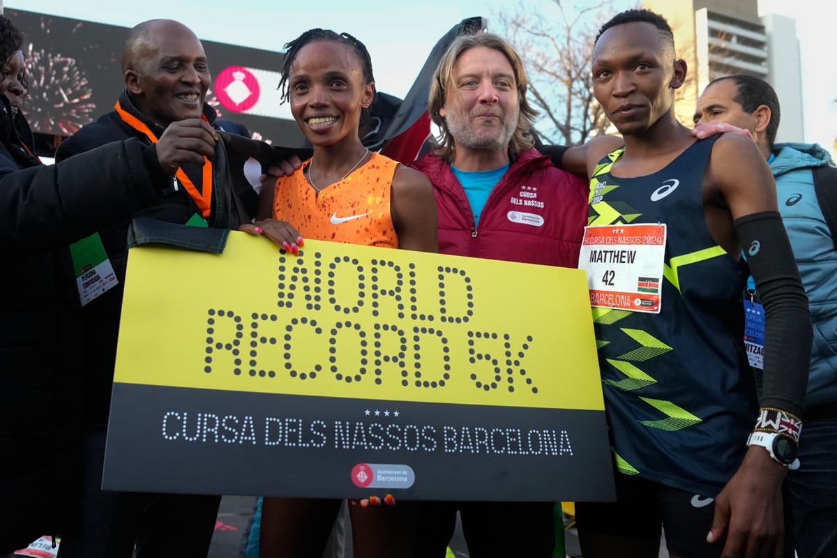 Beatrice Chebet phá kỷ lục thế giới 5km với sub-14