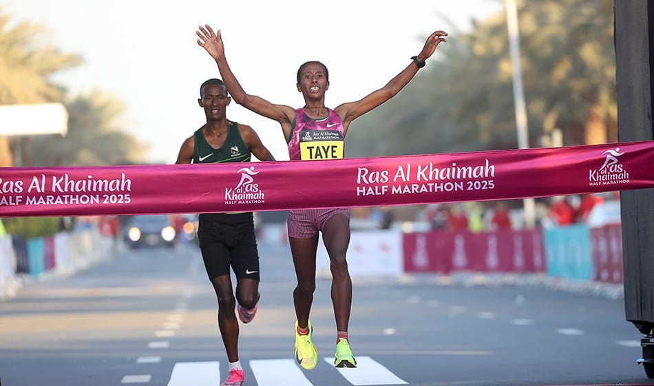 Ejgayehu Taye vô địch Ras Al Khaimah Half Marathon 2025