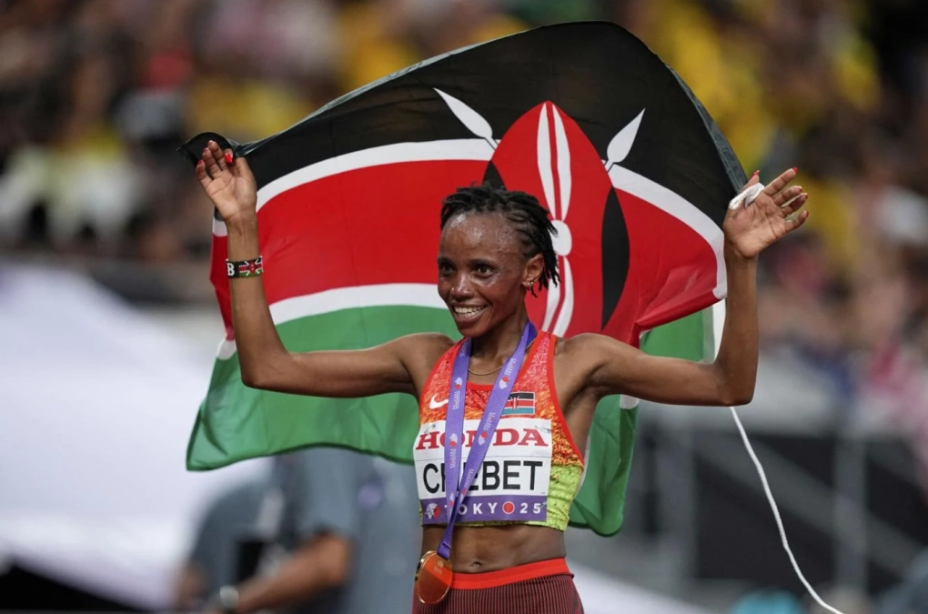 Beatrice Chebet lần đầu giành HCV thế giới