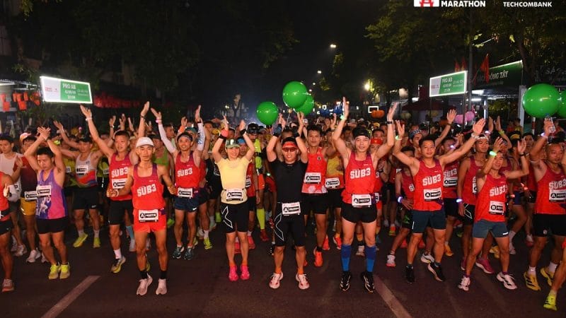 Không có bất ngờ tại Techcombank Hanoi International Marathon 2025