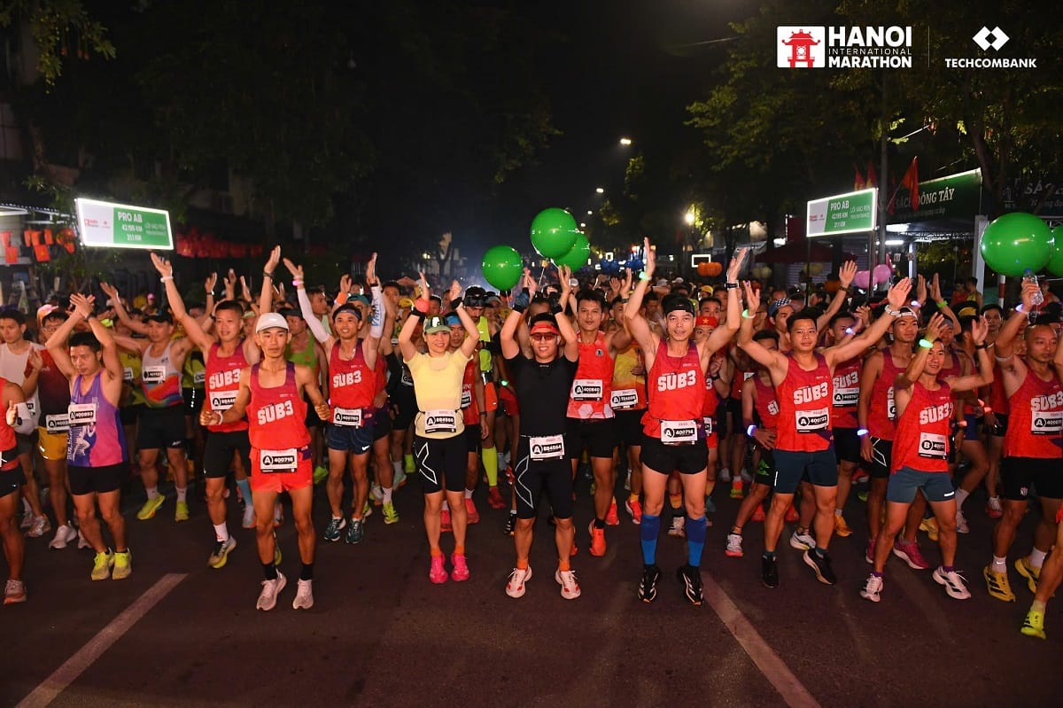 Không có bất ngờ tại Techcombank Hanoi International Marathon 2025